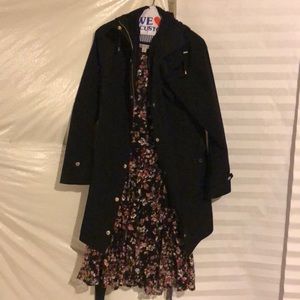 London Fog winter jacket and Madison Leigh Dress